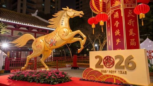 Welcome Lunar New Year: Year Of The Fire Horse Begins Worldwide